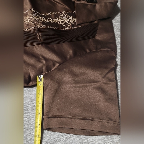 zava fine embroidered guayabera with buttons Short sleeve size L - Picture 10 of 12